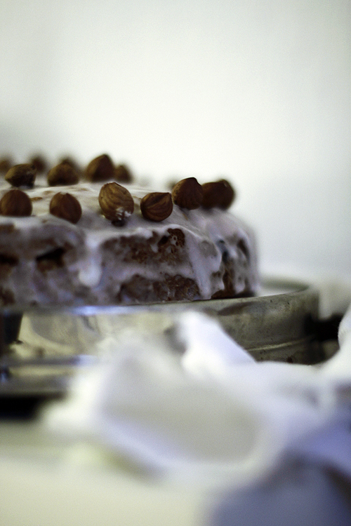 Hazelnut Cake.